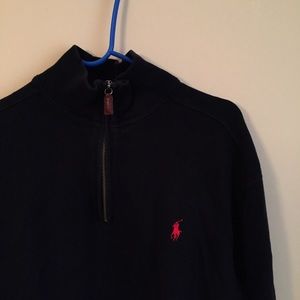 Polo Half Zip Sweater